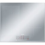 Siemens table de cuisson induction 60cm 4 feux 7400w gris - ex65khec1f