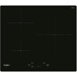 Table de cuisson  induction - whirlpool - wsq1160ne - 3 feux - 60 cm - noir