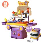 Table dactivit�s 2 en 1 montessori jouet transformable avec nombreux accessoires & boite a outils pour ...