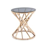 Table dappoint - paris prix - wesley - design moderne - gris & or rose Table dappoint - paris prix - wesley - design moderne - gris & or rose