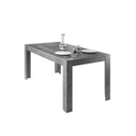 Table colomarmo - noir effet marbre - 180x90cm - idal pour une salle  manger design et tendance.