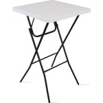 Mange debout carr� pliant - table haute de bar