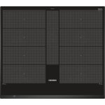 Table induction - siemens - iq700 - 4 foyers - 60 cm - noir - dual lightslider