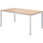 Table de jardin rectangulaire en bois dacacia - 6 personnes - l160 x p90 x h75 cm - narel Table de jardin rectangulaire en bois dacacia - 6 personnes - l160 x p90 x h75 cm - narel