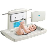 Table � langer murale - vevor - station � langer horizontale pliable charge max 20kg - pour centre commercial ...