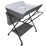 Table à langer à roulettes pliable et portable - ohmg - hsturyz - réglable en hauteur - mixte - gris Table à langer à roulettes pliable et portable - ohmg - hsturyz - réglable en hauteur - mixte - gris