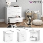 Table à langer vicco miro commode à langer avec plan étagère à langer commode tiroirs Table à langer vicco miro commode à langer avec plan étagère à langer commode tiroirs