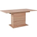 Table  manger carla + 1 rallonge - 10 personnes / dcor chne blanchi