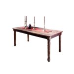 Table à manger 120x80 bois de récupération laqué multicolore fable n° 26 Table à manger 120x80 bois de récupération laqué multicolore fable n° 26