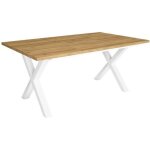 Table à manger 170 8 personnes 167x90x75cm robuste et stable grâce à sa structure et aux pieds solides ... Table à manger 170 8 personnes 167x90x75cm robuste et stable grâce à sa structure et aux pieds solides ...