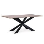 Table à manger design bois timéo 180cm naturel - paris prix - rectangulaire - 10 places Table à manger design bois timéo 180cm naturel - paris prix - rectangulaire - 10 places