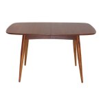 Miliboo - table à manger extensible rectangulaire en bois foncé l130 - 160 cm nordeco Miliboo - table à manger extensible rectangulaire en bois foncé l130 - 160 cm nordeco
