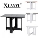 Table  manger pliante xuanyu - noir - 1 place - design contemporain - facile  nettoyer