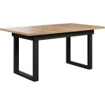 Table à manger - universal - chêne - rectangulaire - en mdf - scandinave - 6 à 10 personnes - 160 - 200 ... Table à manger - universal - chêne - rectangulaire - en mdf - scandinave - 6 à 10 personnes - 160 - 200 ...