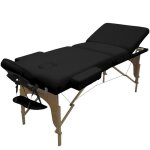 Table de massage 15 cm pliante 3 zones en bois avec panneau reiki + accessoires et housse de transport ... Table de massage 15 cm pliante 3 zones en bois avec panneau reiki + accessoires et housse de transport ...