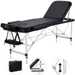 Table de massage pliante professionnelle - 3 section - 60 x 213 cm - lit de massage portable - massage ... Table de massage pliante professionnelle - 3 section - 60 x 213 cm - lit de massage portable - massage ...