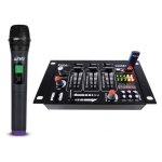Table de mixage - ibiza sound dj21 4 voies 7 entr�es usb + micro sans fil vhf via usb