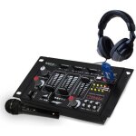 Table de mixage - ibiza sound dj21bt - 4 voies 7 entr�es usb / bluetooth - casque dj - micro noir