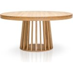 Table ovale extensible eliza ch�ne clair