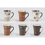 Tasse collector 15 cl d�cors assortis (lot de 6)