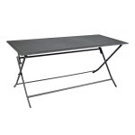 Table pliante alu l 160 - p70 - h 75cm