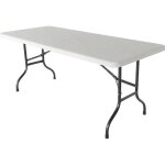 Table pliante en pehd 200cm 10 places