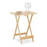 Relaxdays table pliante bambou pour salon balcon et terrasse hxlxp: 635 x 48 x 38 cm appoint pliable ... Relaxdays table pliante bambou pour salon balcon et terrasse hxlxp: 635 x 48 x 38 cm appoint pliable ...