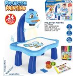 Table de projecteur de dessin - pimpimsky - ensemble ducatif - bleu - pour enfants - 3 ans et plus
