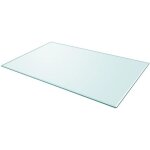 Table rectangulaire en verre trempé - vidaxl - 1000 x 620 mm - gris - transparent - contemporain - design ... Table rectangulaire en verre trempé - vidaxl - 1000 x 620 mm - gris - transparent - contemporain - design ...