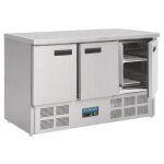 Table inox r�frig�r�e positive 368 litres 3 portes 235 w 220 v - mono