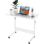 Table roulante pour lit canap - bureau mobile rglable en hauteur 69 - 90cm - 4 roulante verrouillable ...