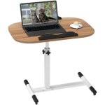 Table roulante de lit canap vivolilv - beige - bureau informatique - 60x40cm