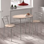 Table - rousseau - ada - chne sonoma - mtal gris - ovale