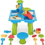 Table sable eau avec moules de plage et chaises table jeux deau exterieur pour enfants pour tout - petits ...