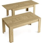 Table de salle a manger de 140cm extensible 200cm couleur naturale mat 90. 4x140. 4 / 200. 4x76. 1cm ... Table de salle a manger de 140cm extensible 200cm couleur naturale mat 90. 4x140. 4 / 200. 4x76. 1cm ...