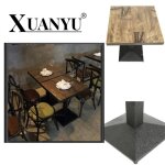 Table de salle à manger carré en bois xuanyu - style européen - vintage - 4 - 6 personnes Table de salle à manger carré en bois xuanyu - style européen - vintage - 4 - 6 personnes