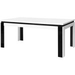 Table salle à manger linn 180cm . coloris blanc. table 6 personnes brillante noire et blanche . design ... Table salle à manger linn 180cm . coloris blanc. table 6 personnes brillante noire et blanche . design ...