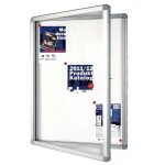 Vitrine murale avec cadre en aluminium 3 x a4 avec magnets tableau daffichage avec panneau arrire magntique ...