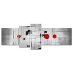 Tableau d�co art moderne minimaliste - 160x60 cm