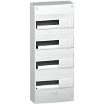 Tableau �lectrique - schneider - 4 rang�es - 18 modules - int�rieur - blanc