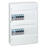 Tableau �lectrique pr� - �quip� - legrand - 2 rangs - 13 modules