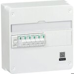 Tableau �lectrique - schneider electric - r9h113sp02n - 1 rang�e - 13 modules - pr� - �quip�