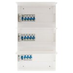 Coffret lectrique quip 39 modules - 11 disjoncteurs - zenitech