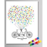 Tableau � empreinte pour les �v�nements comme mariage anniversaire bapt�me communion. . . (deux cartouches ...