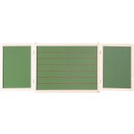 Tableau enfant - triptyque - double face magntique et craie - roba
