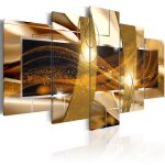 Tableau golden lava 200x100 cm - tableau deco