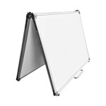 Tableau magntique effacable pliable 45x60cm sporti france - blanc - tu