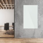 Tableau magntique en verre sans cadre 65 x 100 cm