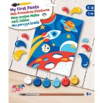 Tableau peinture au numro pour enfant mission galaxie