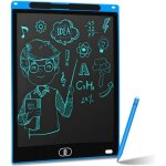 Tableau portable de dessin effa�able planche � dessin num�rique jouet educatif pour gar�on fille bleu ...
